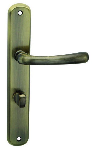 Kování interiérové DEA klika/klika 90 mm WC bronz česaný OFS (C DEAWC9CB) - Kliky, okenní a dveřní kování, panty Kování dveřní Kování dveřní mezip. bronz, čni